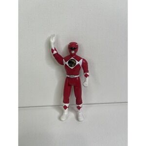 Vintage Saban Mighty Morphin Power Ranger Action Figure 4" 1995 Red Ranger